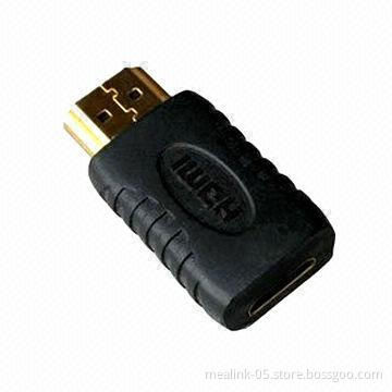 HDMI® Male to Female Adapter with FCC, CE and RoHS Marks